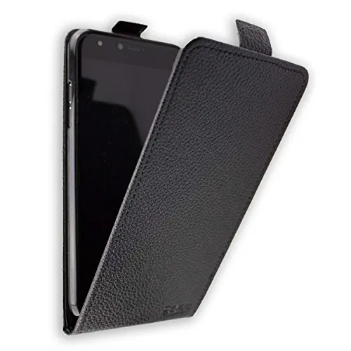 caseroxx Flip Cover Archos Sense 55DC Nera Magnetica