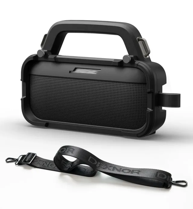Dexnor Bose SoundLink Flex custodia nera con tracolla