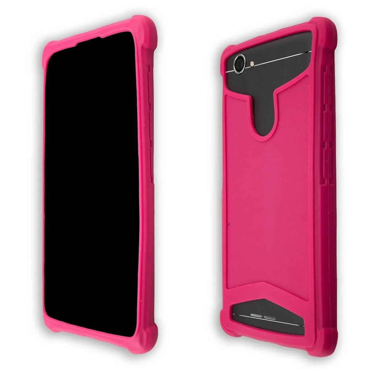 caseroxx cover TPU Ulefone U008 fucsia antiurto