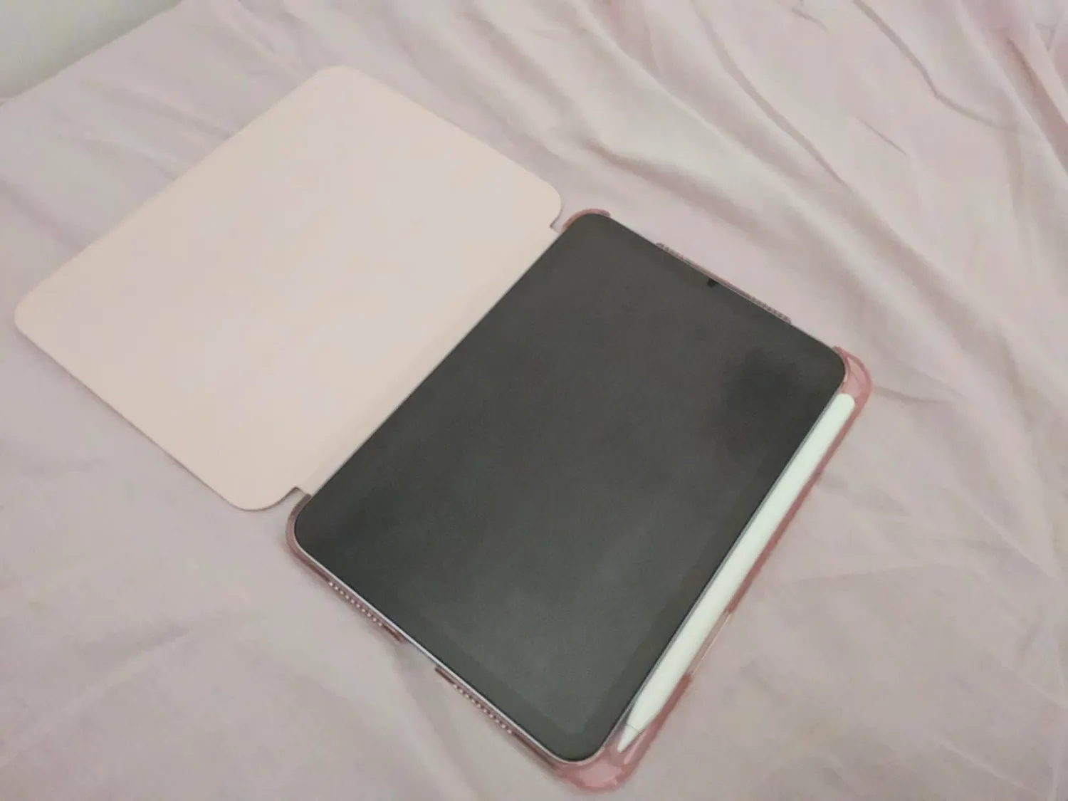 MoKo Cover iPad Mini 7/6 8,3" Rosa con Porta Pencil