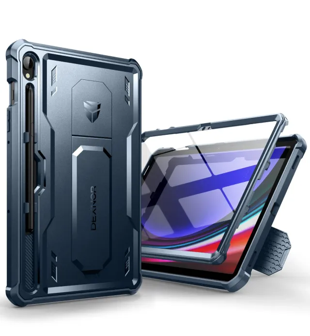 Dexnor Galaxy Tab S9 custodia tablet blu antiurto