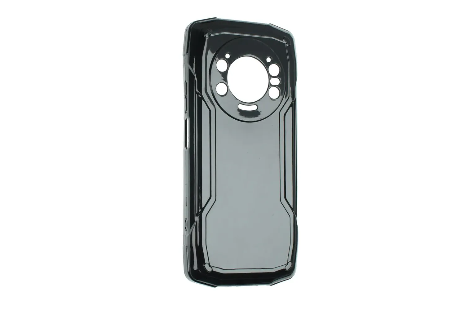 caseroxx custodia TPU Cubot KingKong Star nera antiurto