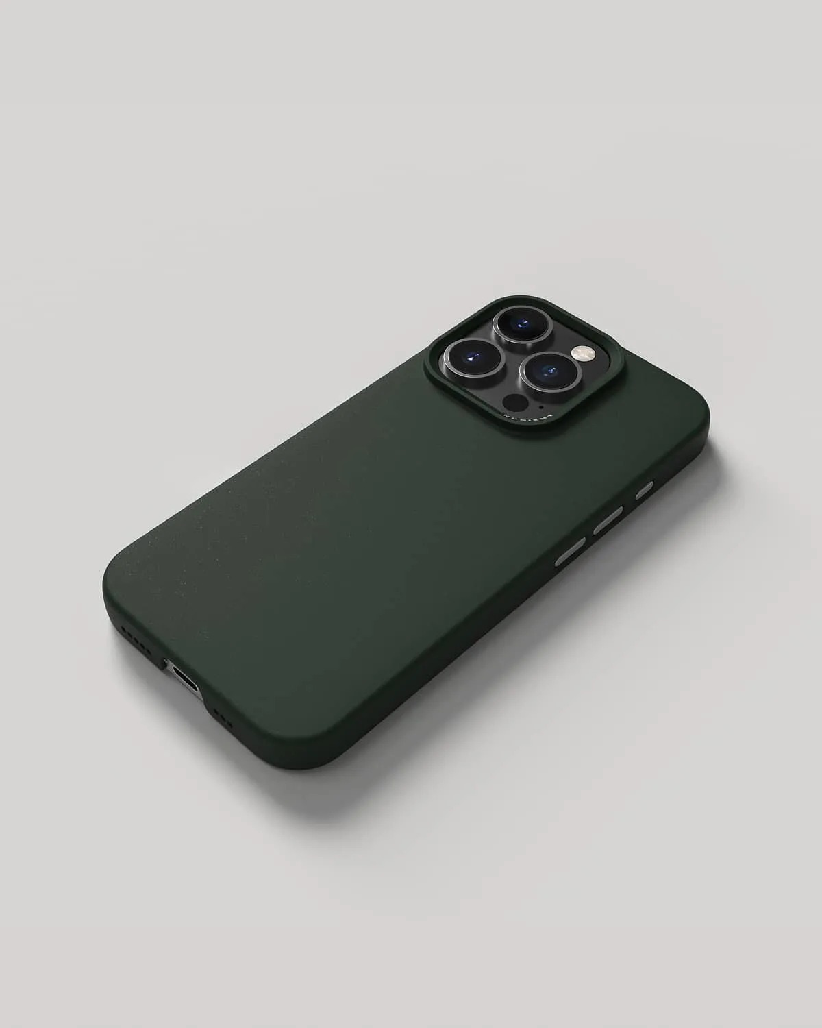 Nudient Thin Case cover iPhone 16 Pro verde con MagSafe