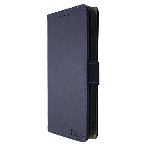 caseroxx Bookstyle custodia Cubot Quest Lite azzurra antiurto