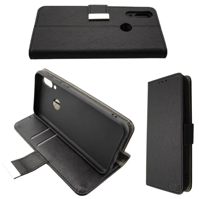 caseroxx Bookstyle custodia UMIDIGI A3s nera libro