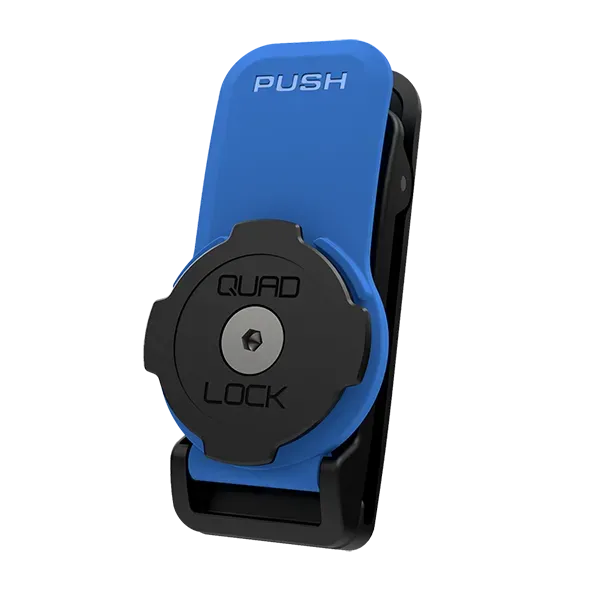 Quad Lock Clip Cintura Multiuso supporto smartphone nero