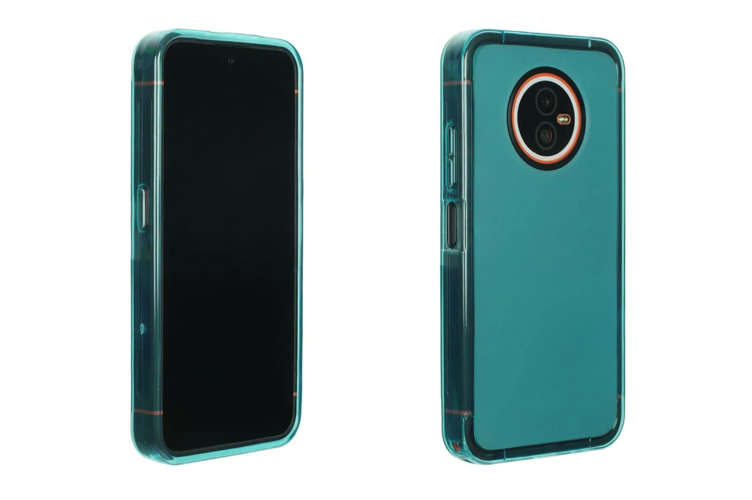 caseroxx TPU-Custodia Gigaset GX4 GX4 Pro Cover Azzurro TPU