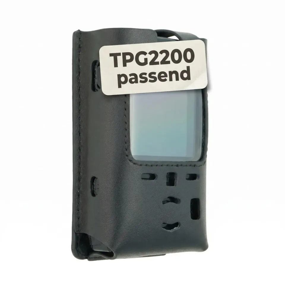 caseroxx Motorola Advisor TPG2200 custodia pelle clip cintura
