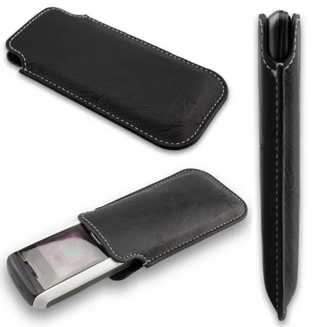 caseroxx Business-Line Nokia 2610/2626 custodia marsupio nero pelle