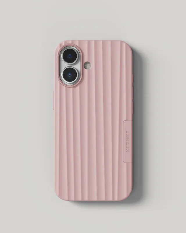 Nudient Bold Case custodia iPhone 17 rosa MagSafe