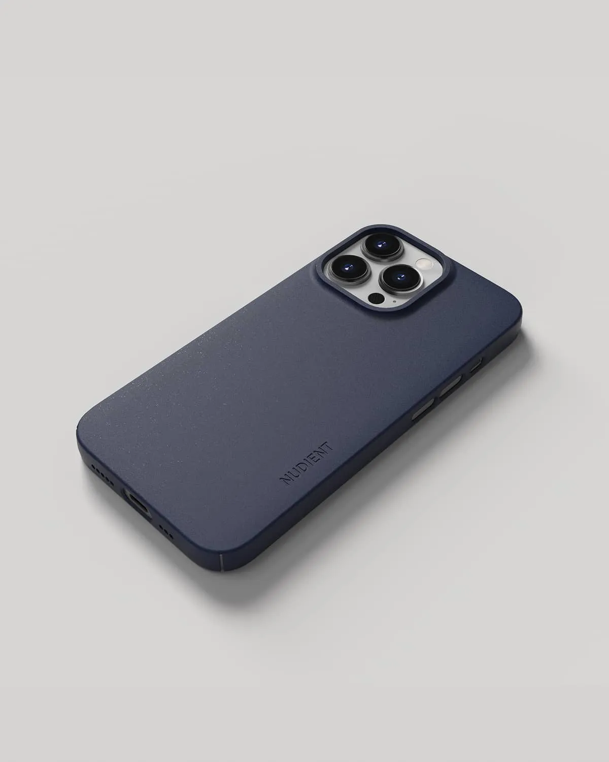 Nudient Thin Case custodia iPhone 13 Pro Ocean Blue MagSafe sottile