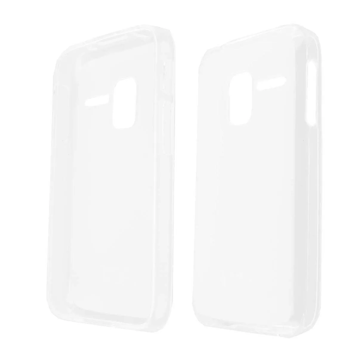 caseroxx TPU-Custodia Alcatel 2008G cover nera antiurto