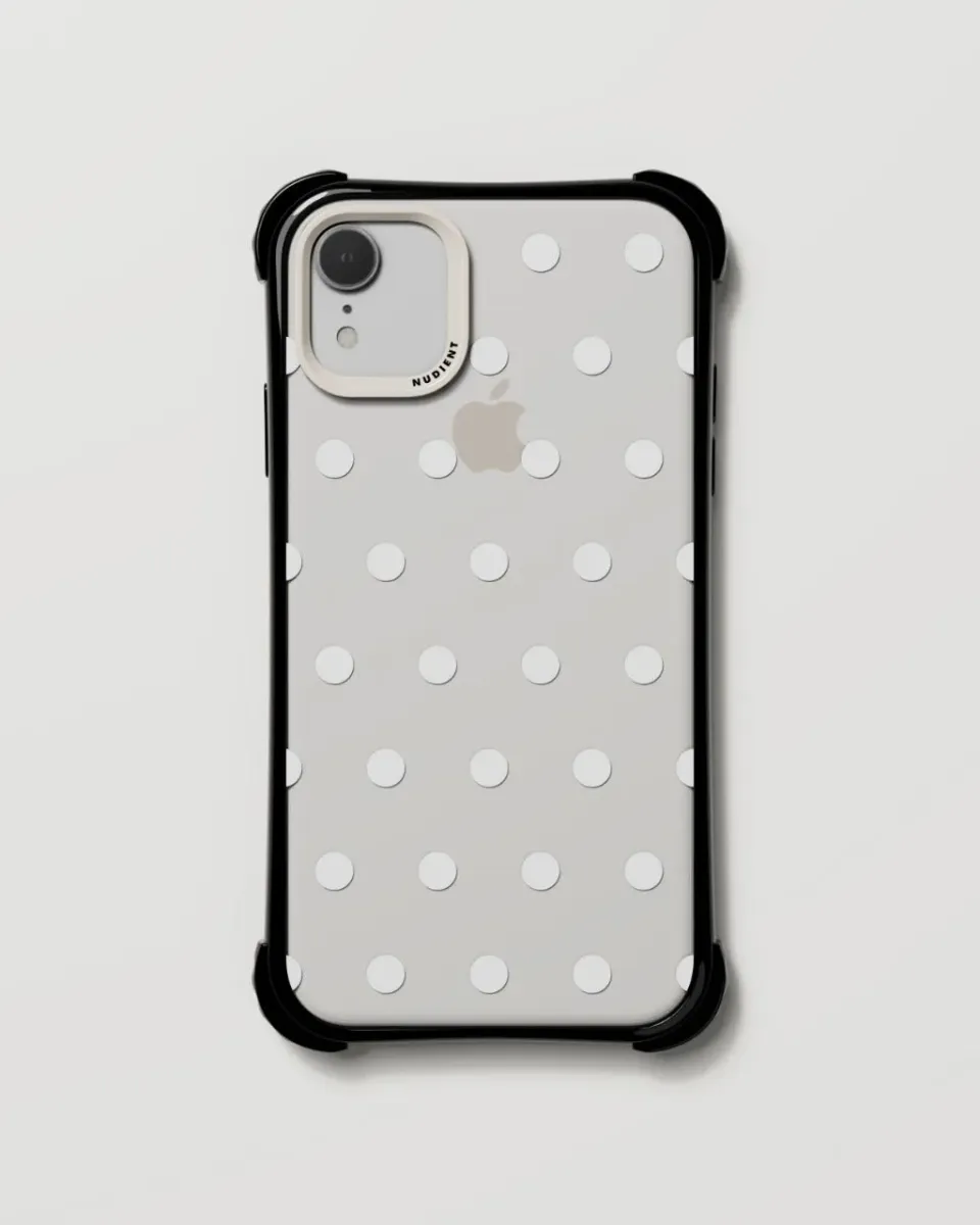 Nudient Form Bumpy Case custodia antiurto trasparente