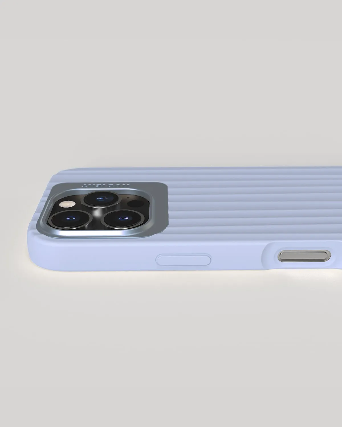 Nudient Bold Case iPhone 16 Pro cover Aura Blue MagSafe