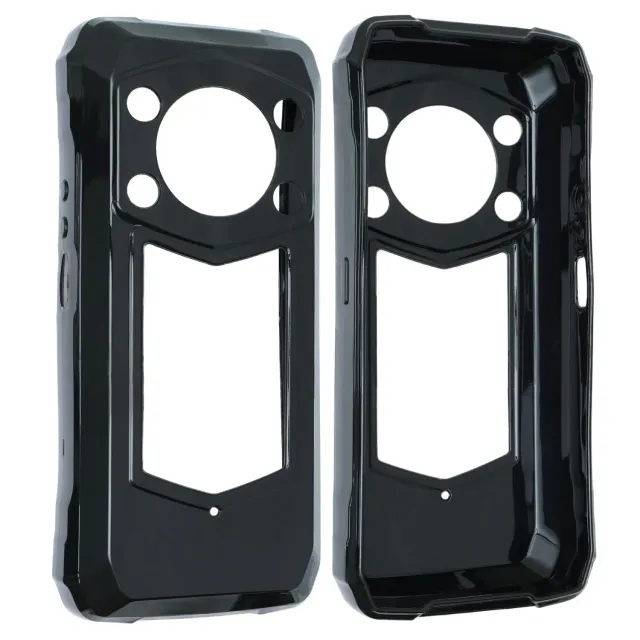 caseroxx TPU custodia Blackview Rock 5 nero antiurto