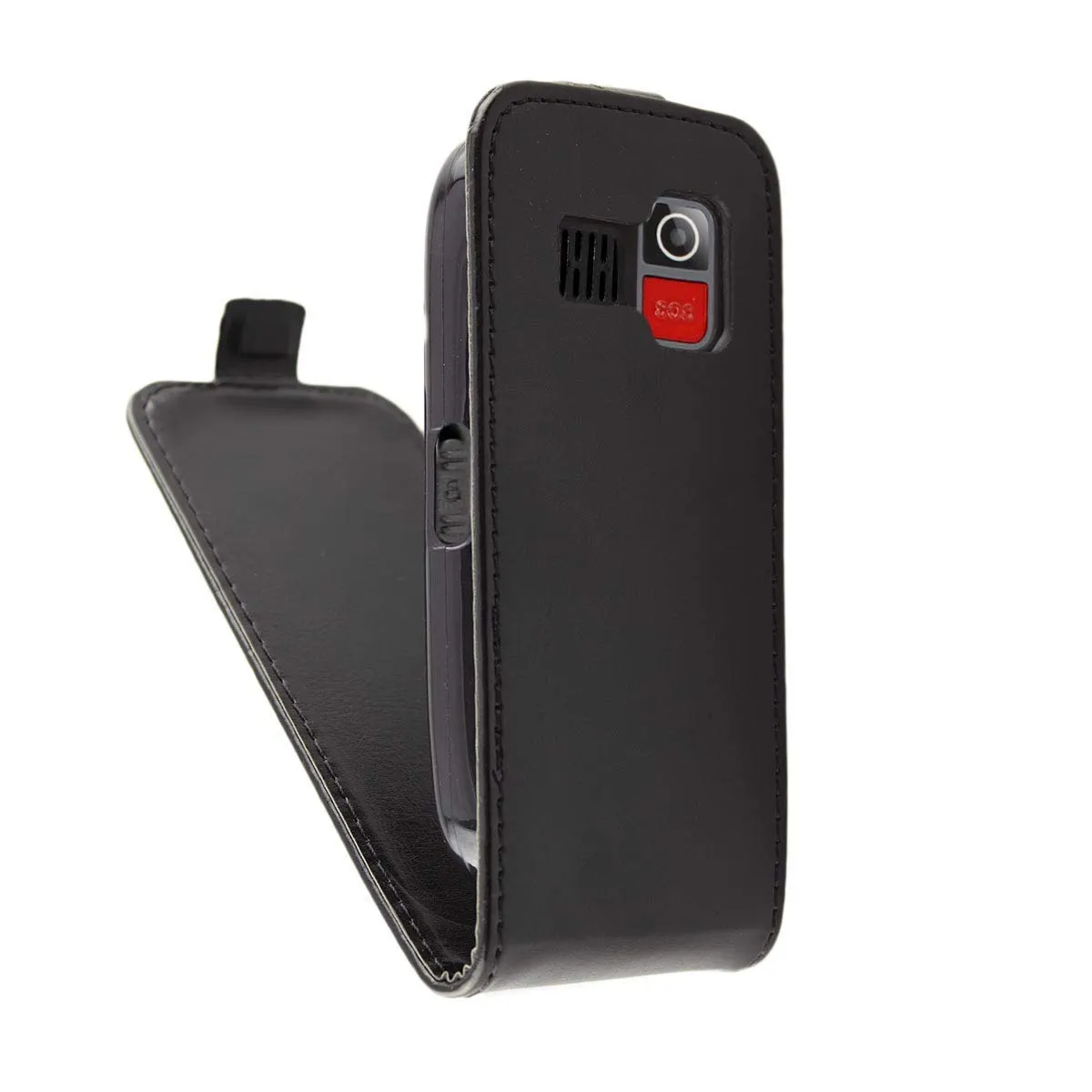 caseroxx Flip Cover Artfone CS182/188 custodia nera magnetica