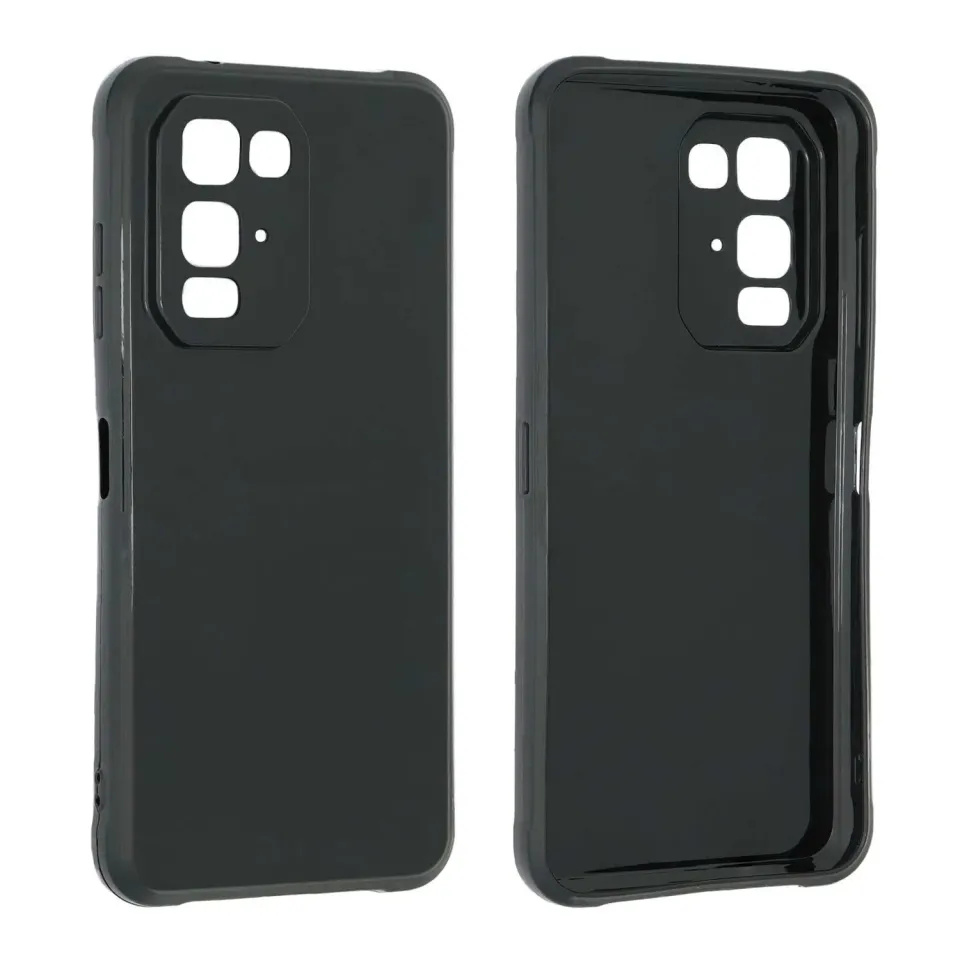 caseroxx TPU Blackview Fort 200 cover nero antiscivolo