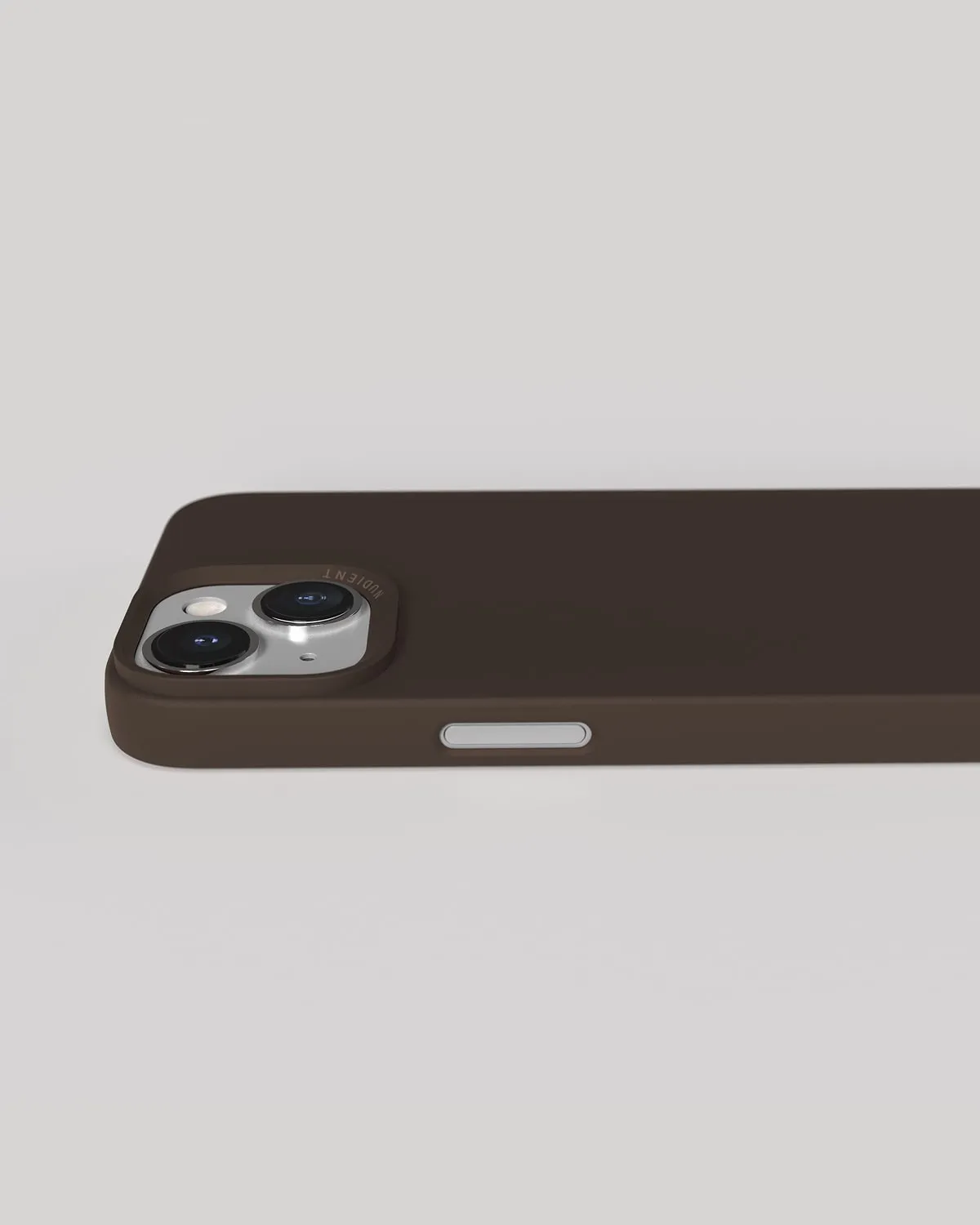 Nudient Thin Case custodia iPhone 14 Dark Brown sottile