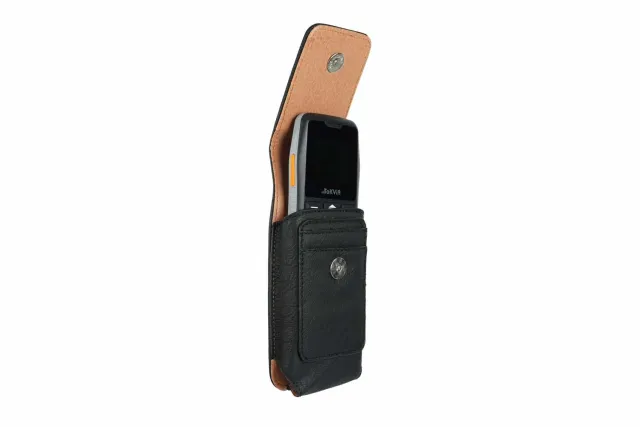 caseroxx Tokvia T201 T221 borsa cintura nera vera pelle