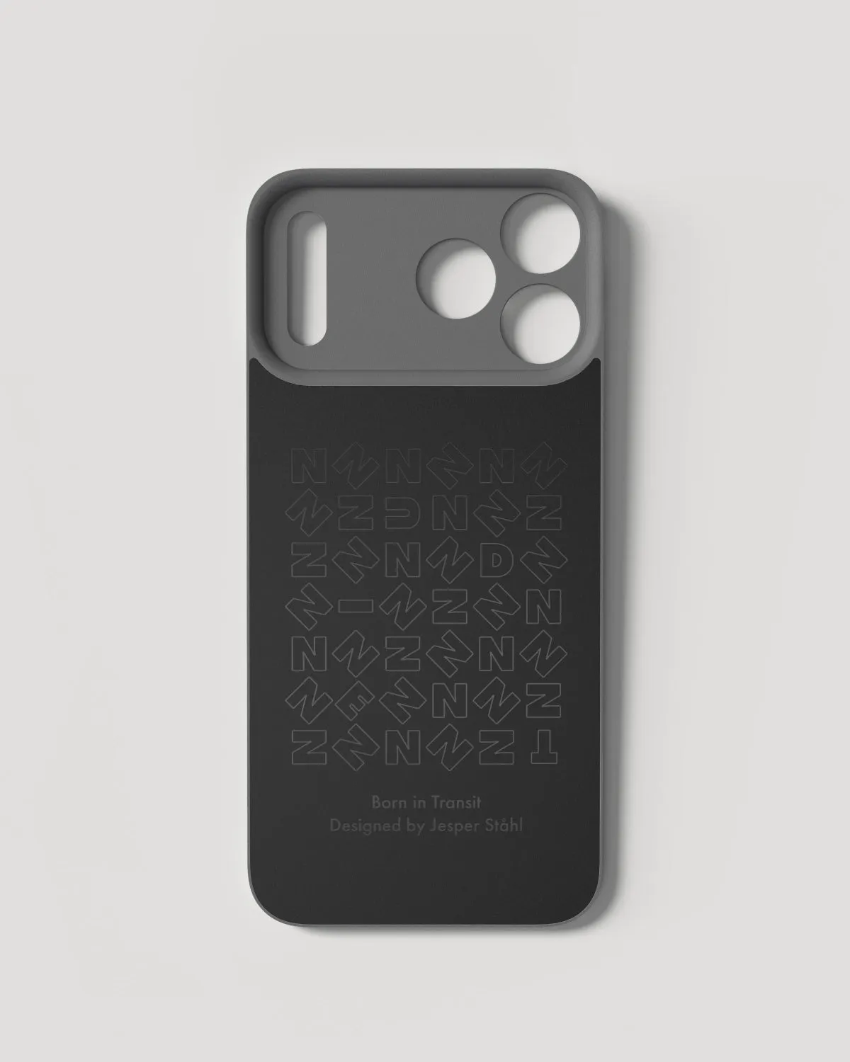 Nudient Slice Case iPhone 17 Pro Max cover grigia MagSafe