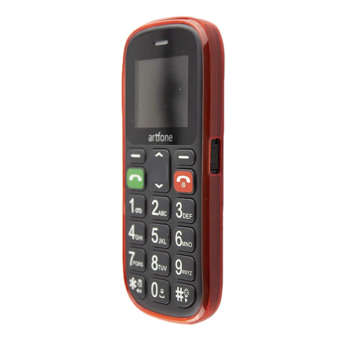 caseroxx Artfone CS181 cover TPU rossa antiurto