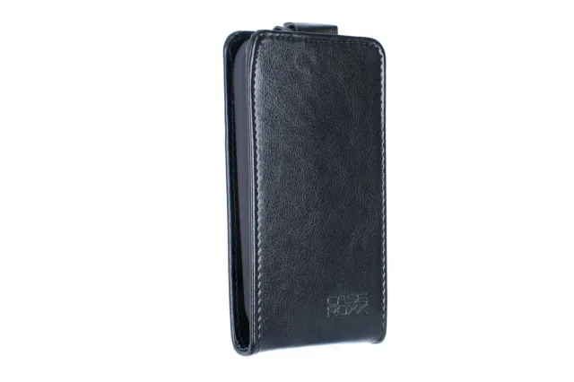 caseroxx Doro 1380 1381 flip cover nera magnetica