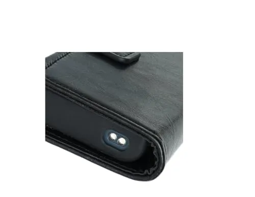 caseroxx Bookstyle custodia libro Nokia 108 4G nera portacarte