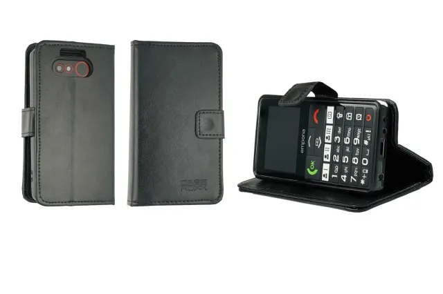caseroxx bookstyle Emporia Pure-LTE nero portafoglio