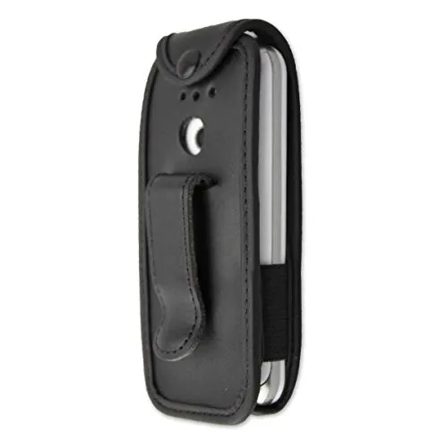 caseroxx Serea 51 borsello pelle nero clip cintura