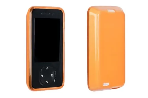 caseroxx Dexcom G7 Custodia TPU Arancio Antiurto