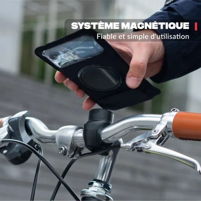 Shapeheart Pro Supporto Telefono Bici XL avvitato 22-32mm