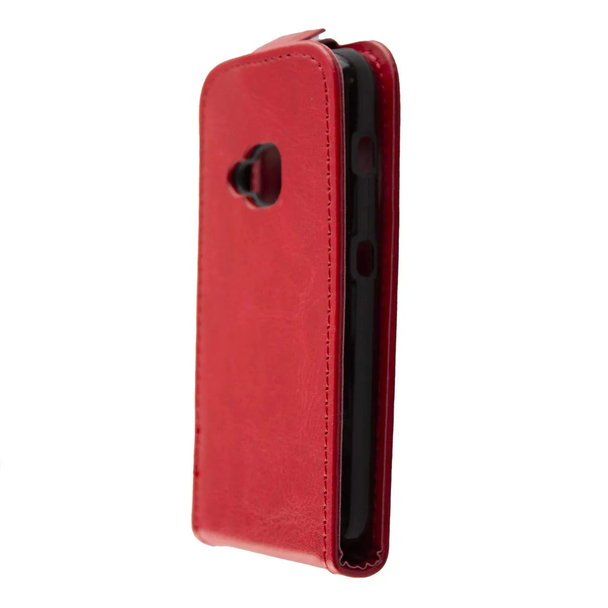 caseroxx Nokia 5310 2020 flip cover rossa finta pelle