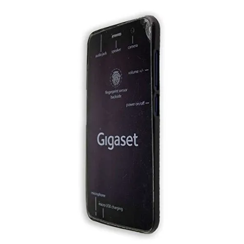 caseroxx cover TPU Gigaset GS170 custodia nero antiurto