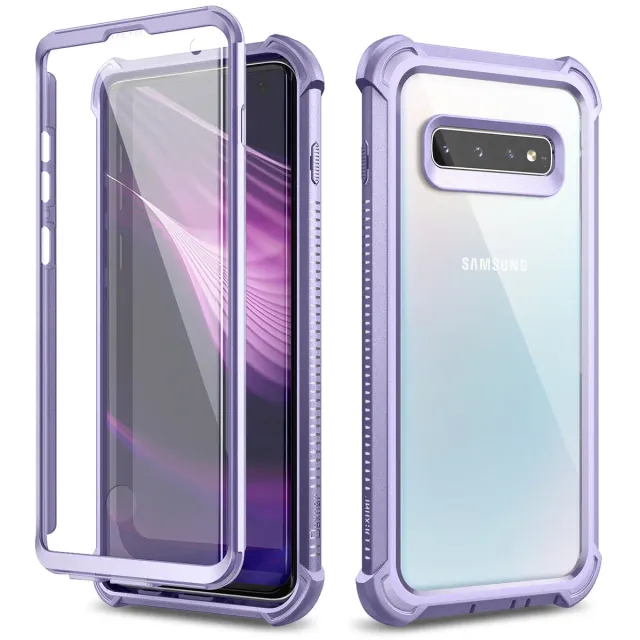 Dexnor Cover Samsung Galaxy S10 6.1 Viola con Pellicola
