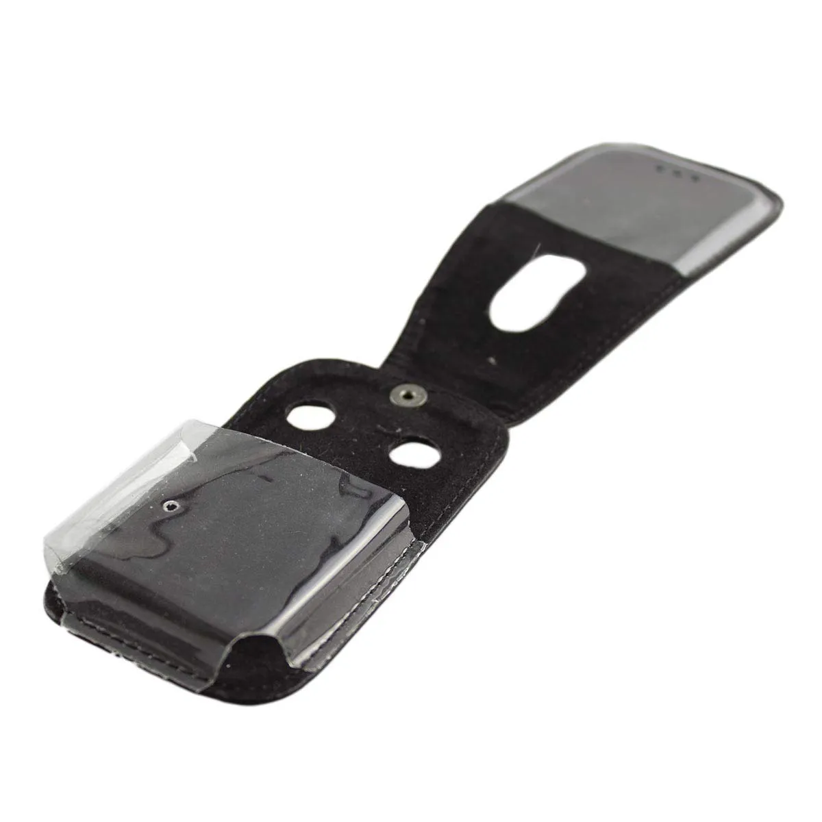 caseroxx Borsa Pelle Panasonic KX-TU400 nero con clip