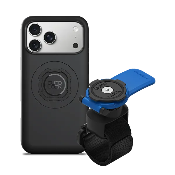 Quad Lock kit golf iPhone supporto buggy manubrio