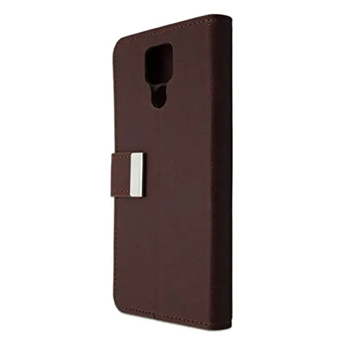 caseroxx Bookstyle Ulefone Power 6 custodia portafoglio marrone