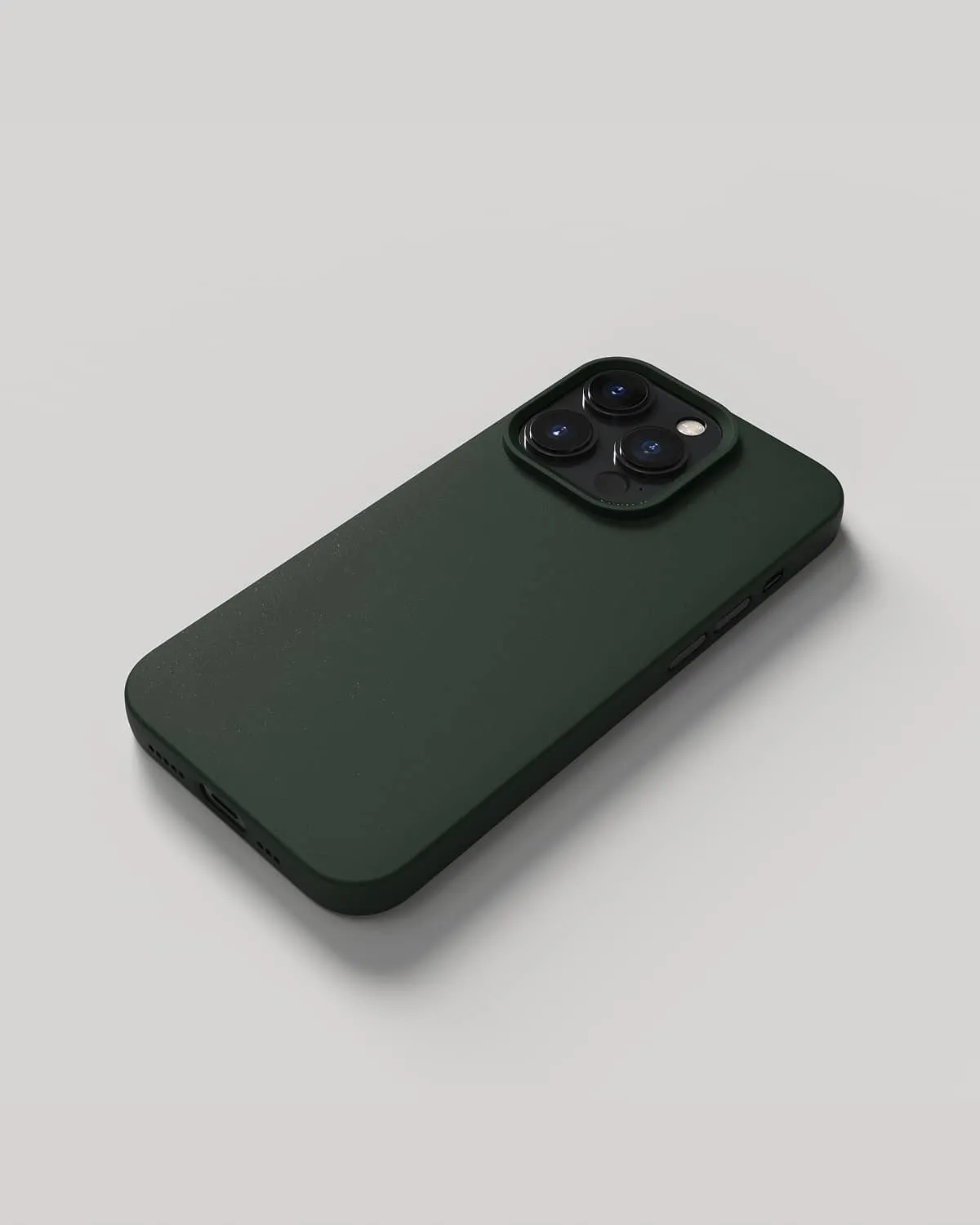 Nudient Thin Case iPhone 14 Pro cover verde MagSafe sottile