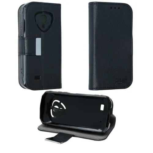 caseroxx Bookstyle Cubot KingKong Mini 4 custodia nero antiurto