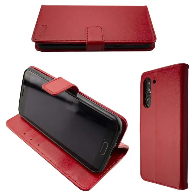 caseroxx Bookstyle Doro 8080/8062 Cover Portafoglio Rossa