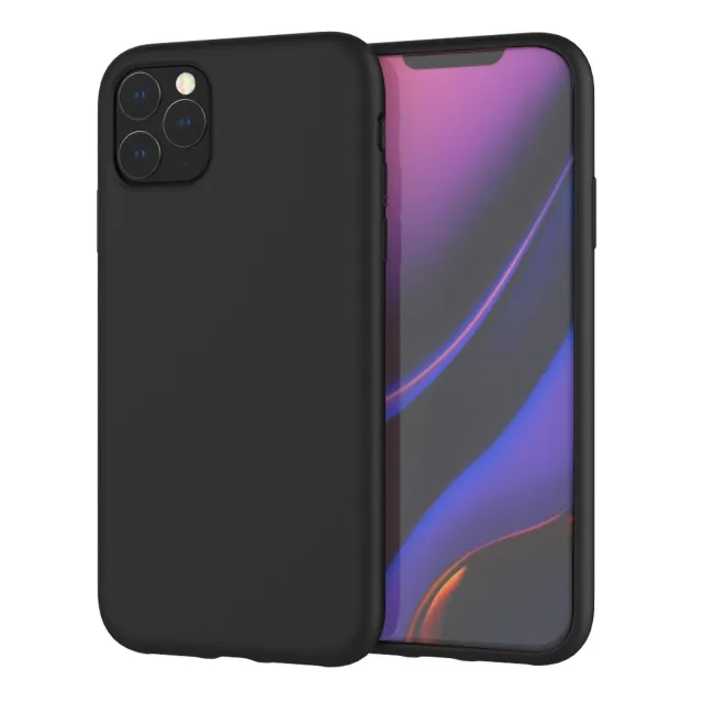 MoKo iPhone 11 Pro 5.8" custodia silicone nero antiurto
