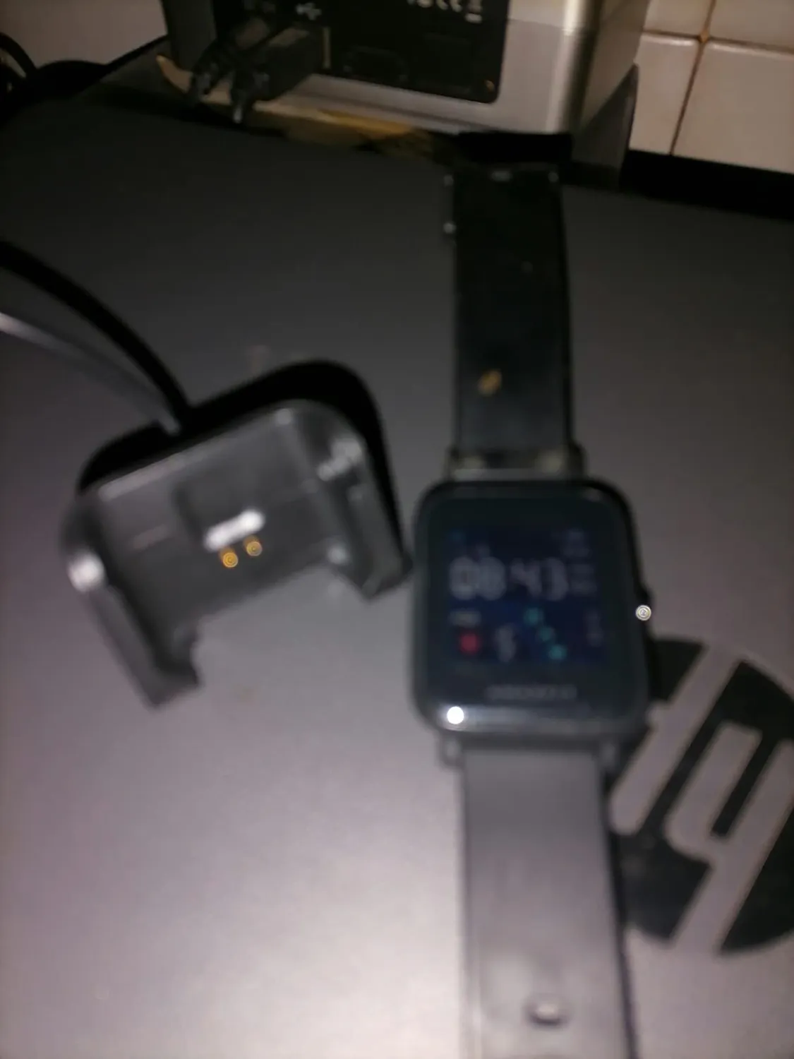 MoKo Caricabatterie Amazfit Bip Lite Cavo 1m Nero