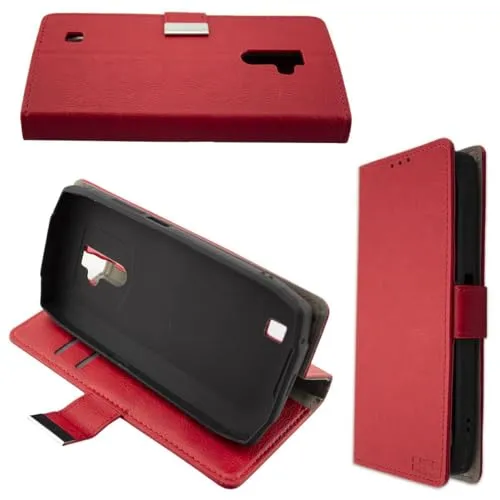 caseroxx BV6800 Pro custodia libro pelle rossa magnetica