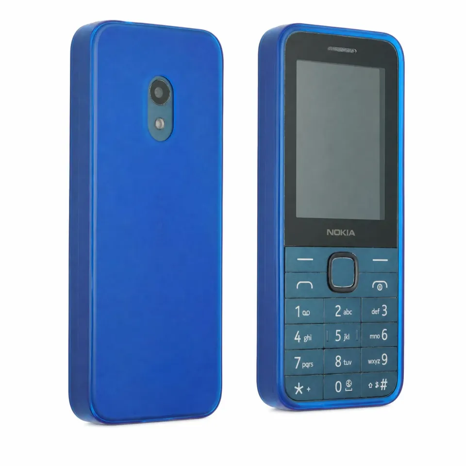 caseroxx TPU Custodia per Nokia 225 4G 2024 azzurro antiurto