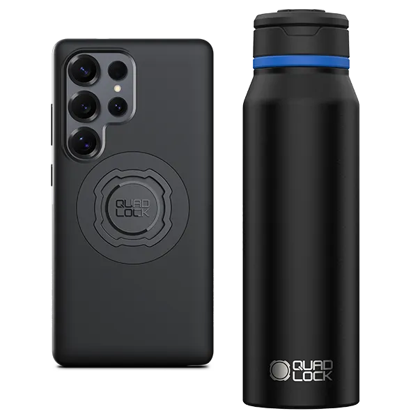 Quad Lock MAG kit borraccia termica Galaxy acciaio 700 ml