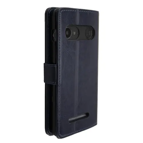 caseroxx Bookstyle Doro 8035 custodia azzurra carte