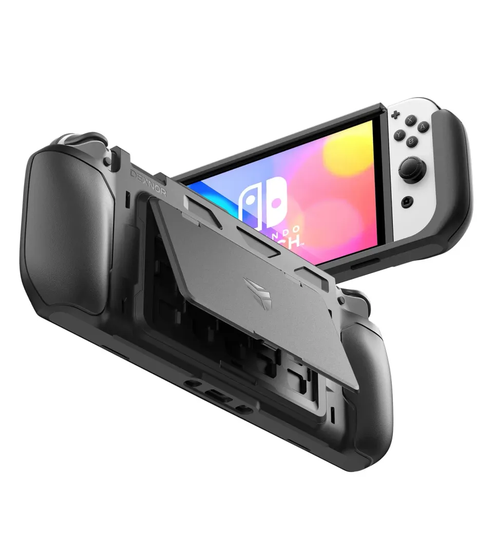 Dexnor Switch OLED custodia protettiva nera antishock