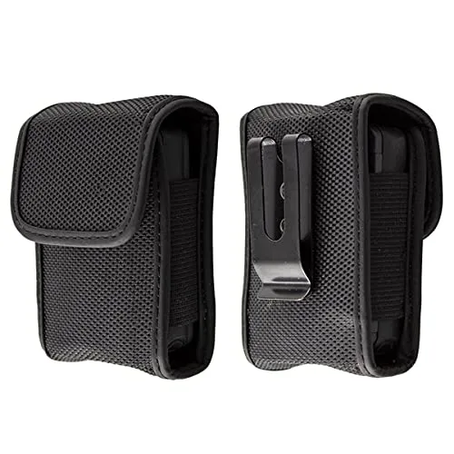 caseroxx custodia cercapersone Swissphone nylon nero antiurto