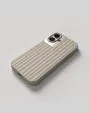 Nudient Bold iPhone 16 cover Linen Beige Chalk White
