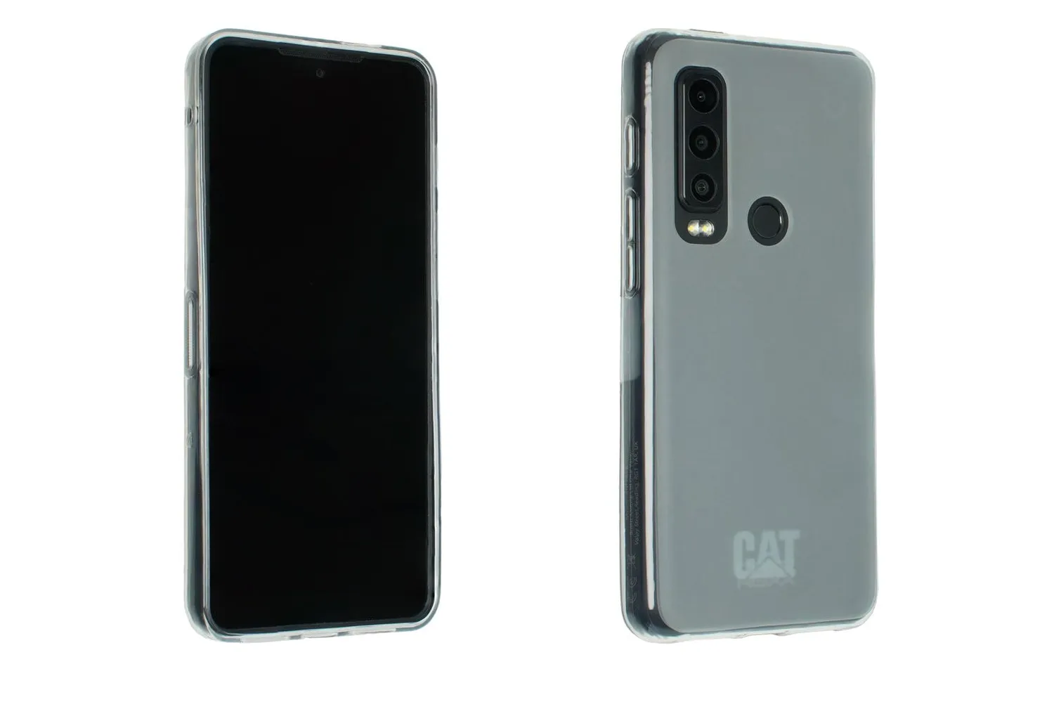 caseroxx TPU Custodia Cat S75 Trasparente Antiurto